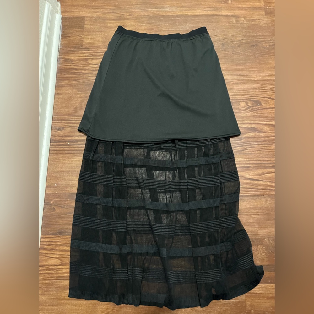 Lena Gabrielle Women’s Black Maxi Skirt Size M - Picture 6 of 12